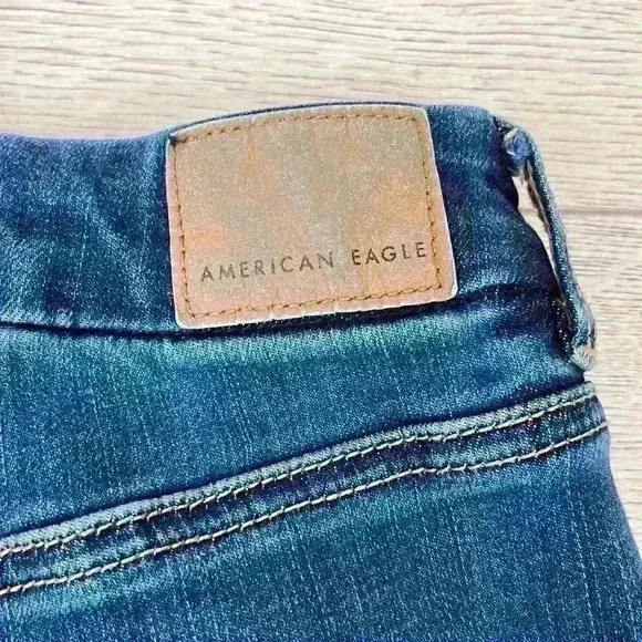 American Eagle Curvy Super Hi-Rise Jegging Size 6 Long - Picture 8 of 11
